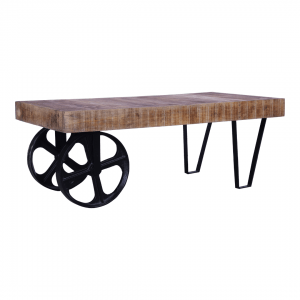 שולחן סלון בסגנון עיצוב תעשייתי