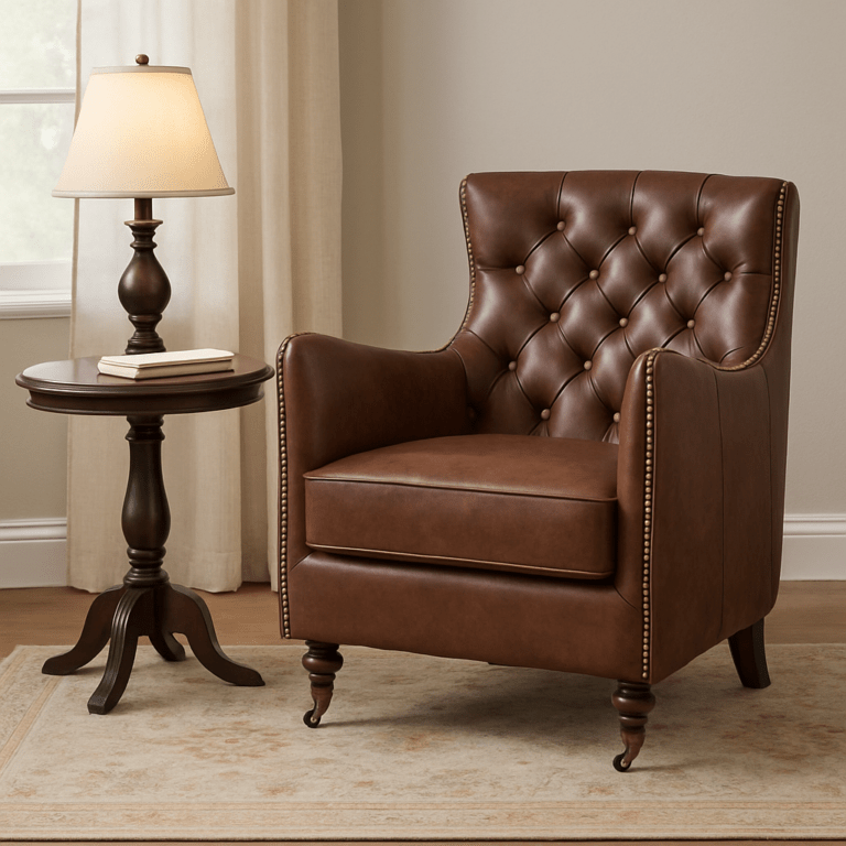 כורסת עור קפיטונאז'